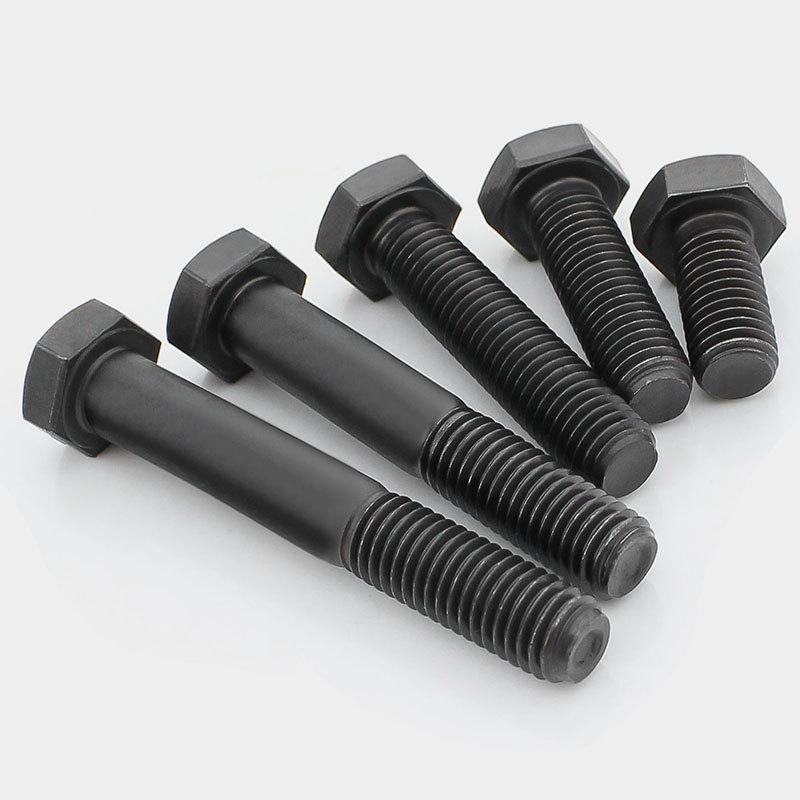 Grade 4.8 Carbon Steel DIN931 DIN933 Black Oxide | Hebei Chengyi