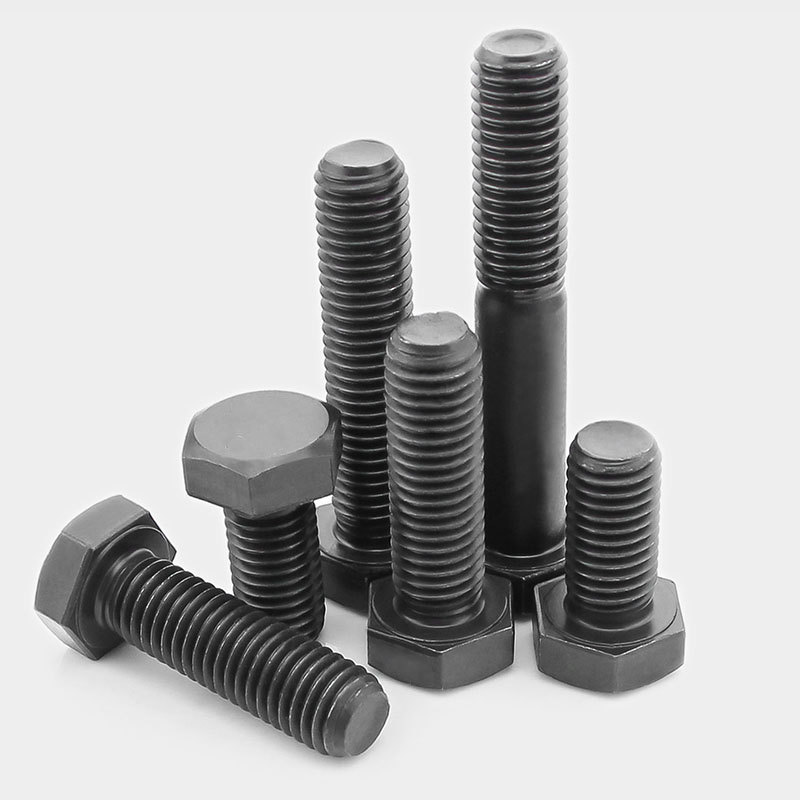 Grade 4.8 Carbon Steel DIN931 DIN933 Black Oxide | Hebei Chengyi
