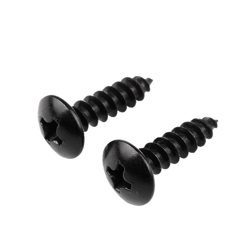 Black Phosphate Oxide Steel Pan Head Self-tapping Screws