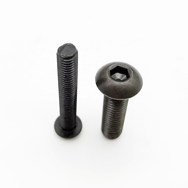 High Strengh Grade 4.8 8.8 10.9 12.9 Black Oxide ISO7380 Button Head Hex Socket Bolts
