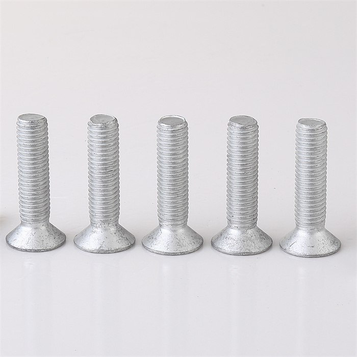 High Strength Grade 4.8 8.8 10.9 12.9 Dacromet DIN7991 CSK Flat Head Hex Socket Bolts