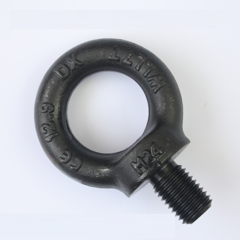 High Strength Grade 4.8 8.8 10.9 12.9 Steel Black Oxide DIN580 Eye Bolts