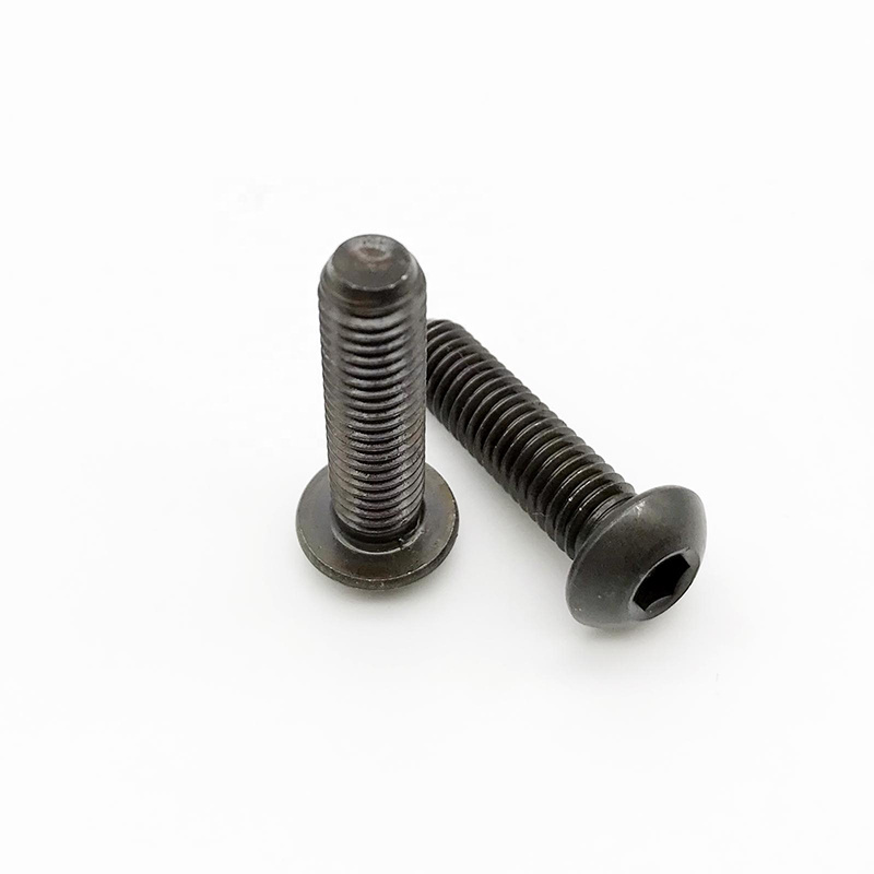 High Strengh Grade 4.8 8.8 10.9 12.9 Black Oxide ISO7380 Button Head Hex Socket Bolts