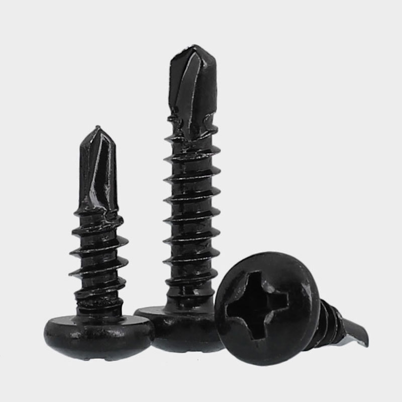 Black Phosphate Black Oxide Pan Head Drill Screw | Hebei Chengyi
