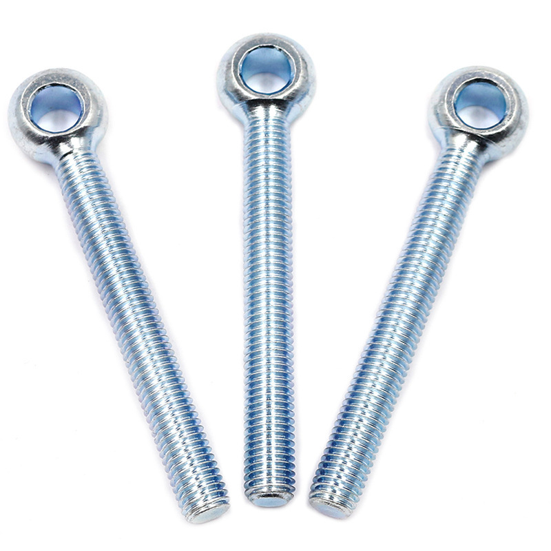 High Strength Grade 4.8 8.8 10.9 12.9 Steel Zinc Plated DIN444 Eye Bolts