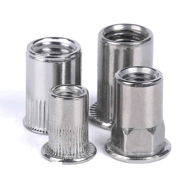 Stainless Steel A2-70 A4-80 SS201 SS304 SS316 DIN7340 Rivet Nuts