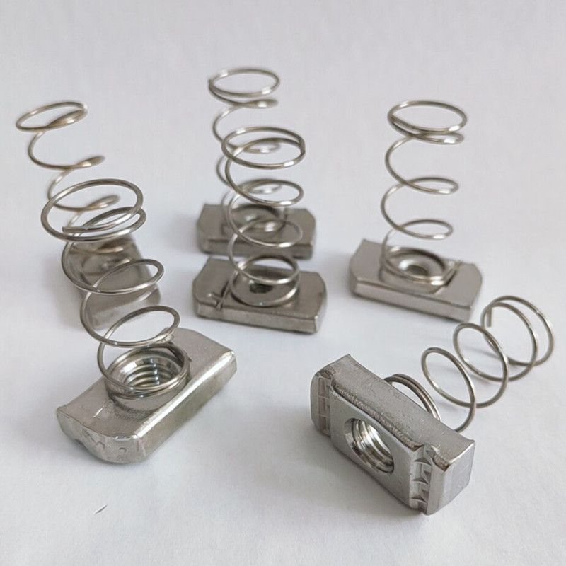 Stainless Steel A2-70 A4-80 SS201 SS304 SS316 Spring Channel Nuts