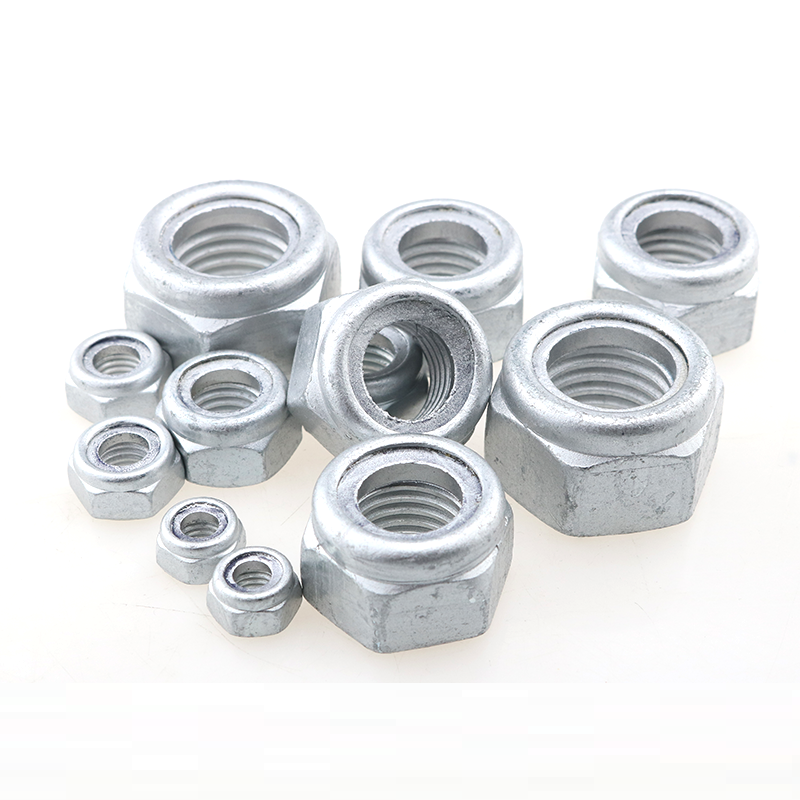 High Strength Grade 4 8 10 12 Steel Dacromet DIN982 DIN985 Nylon Lock Nuts Nylock Nuts