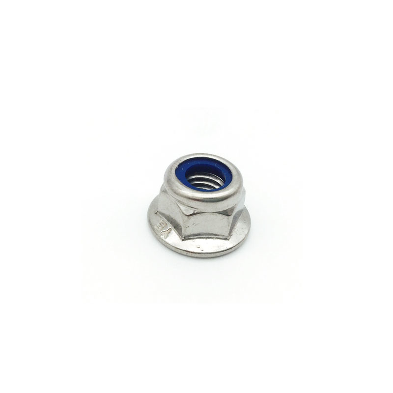 Stainless Steel A2-70 A4-80 SS201 SS304 SS316 DIN6926 DIN1663 Nylon Lock Nuts With Flange Flange Nylock Nuts