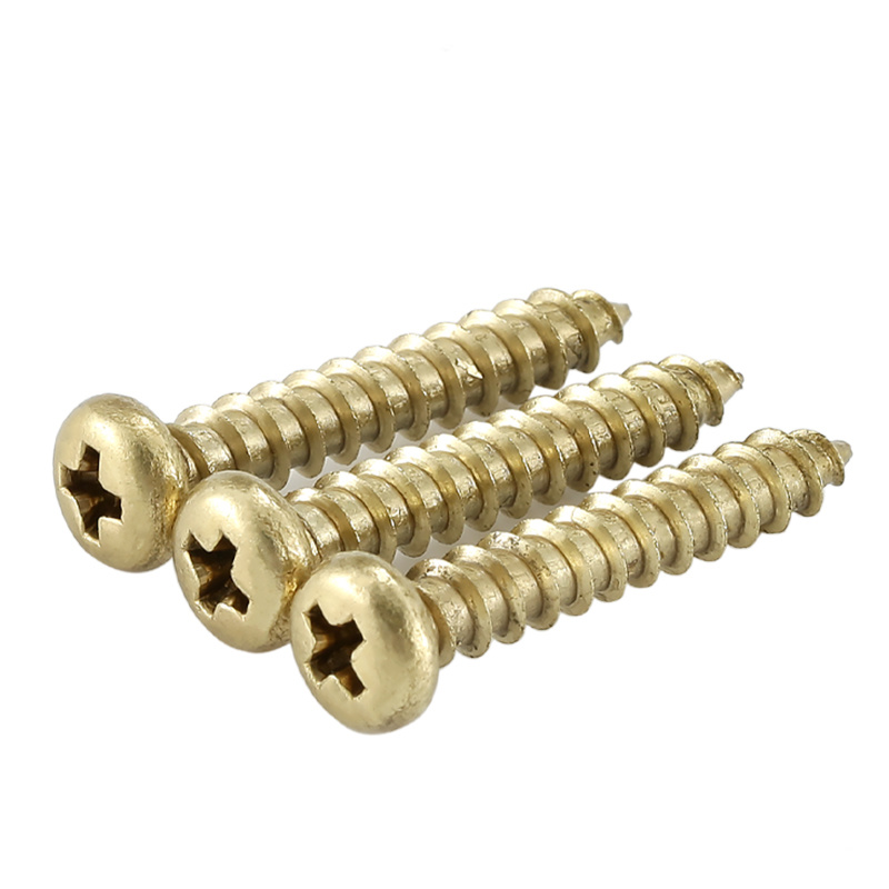 Copper Brass Pan Head Self-tapping Screws