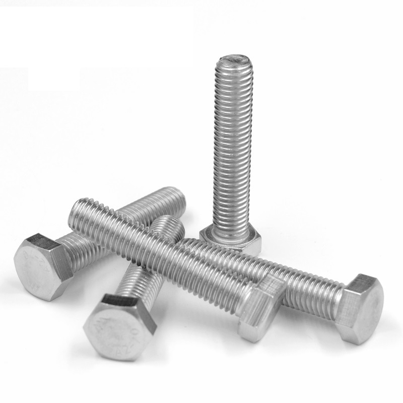 Stainless Steel SS201 SS304 SS316 A2-70 A4-80 Hex Bolts