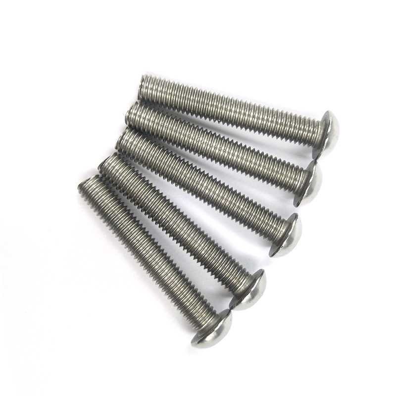 Stainless Steel A2-70 A4-80 SS201 SS304 SS316 ISO7380 Button Head Hex Socket Bolts