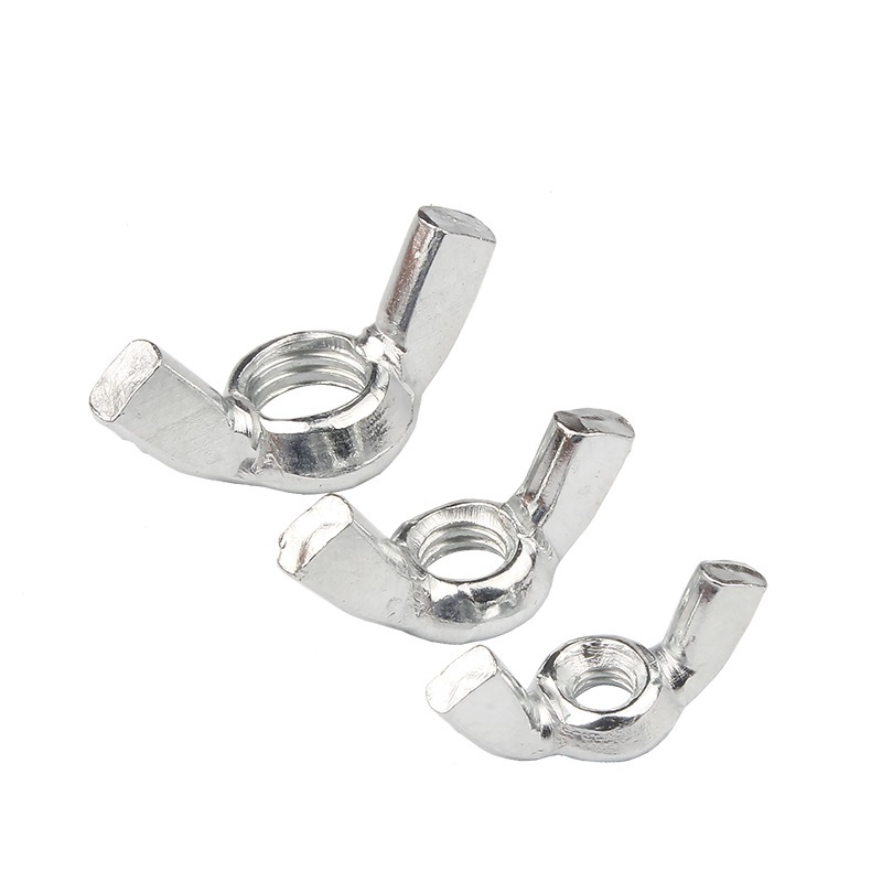 High Strength Grade 4 8 10 12 Steel Galvanized Blue White Zinc Plated DIN315 Butterfly Wing Nuts