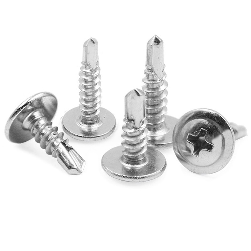 Stainless Steel Large Flat Head Drill Screw Self-drillng Screws