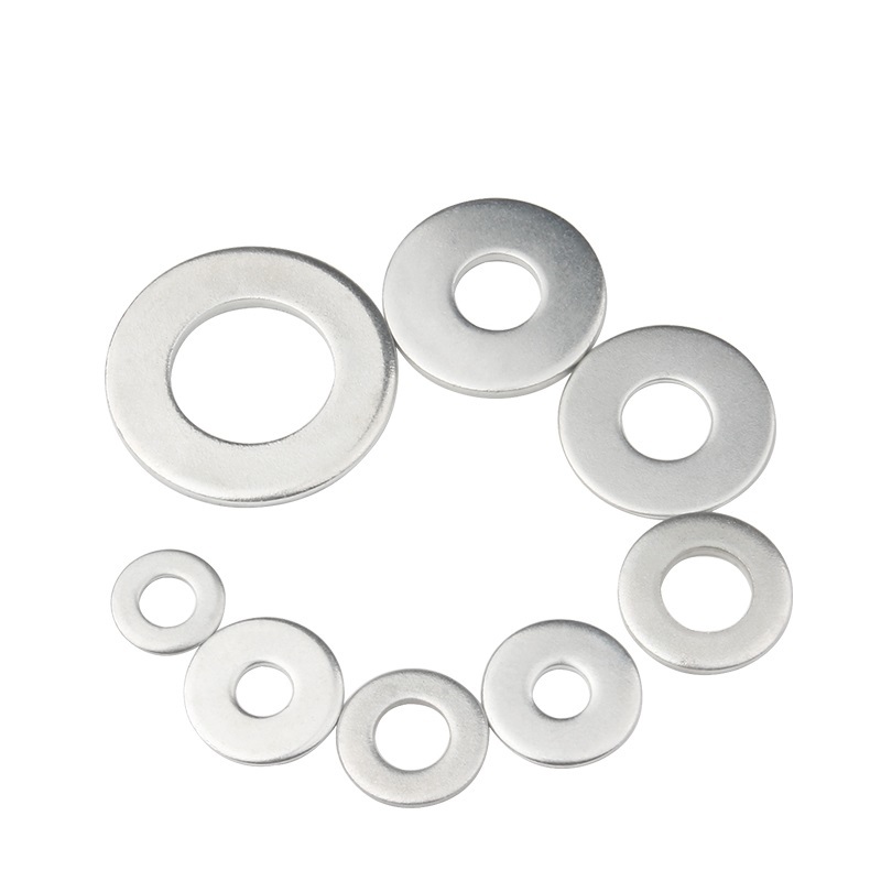 Blue White Zinc Plated Steel DIN125 Flat Washers-Hebei Chengyi