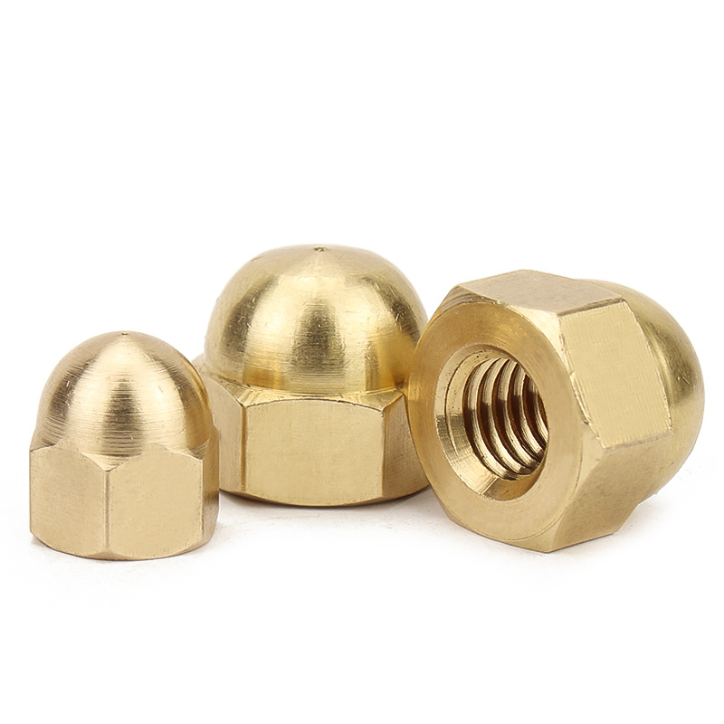 Copper Brass DIN1587 Cap Nuts-Hebei Chengyi Engineering Materials