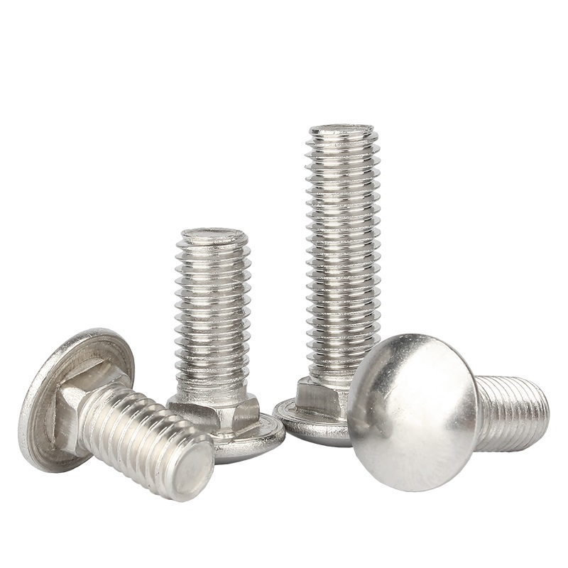 Stainless Steel SS201 SS304 SS316 A2-70 A4-80 DIN603 Carriage Bolts
