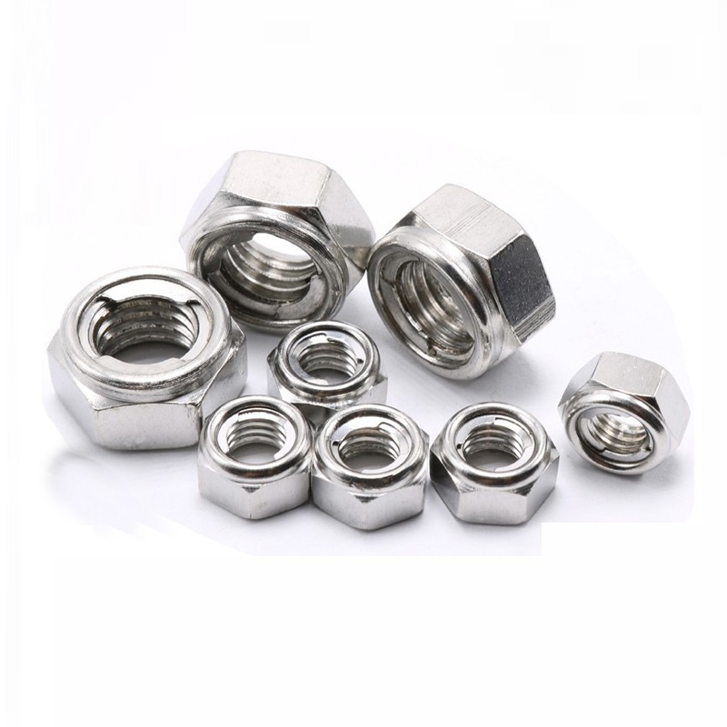 Stainless Steel A2-70 A4-80 SS201 SS304 SS316 DIN980V DIN980M All Metal Lock Nuts