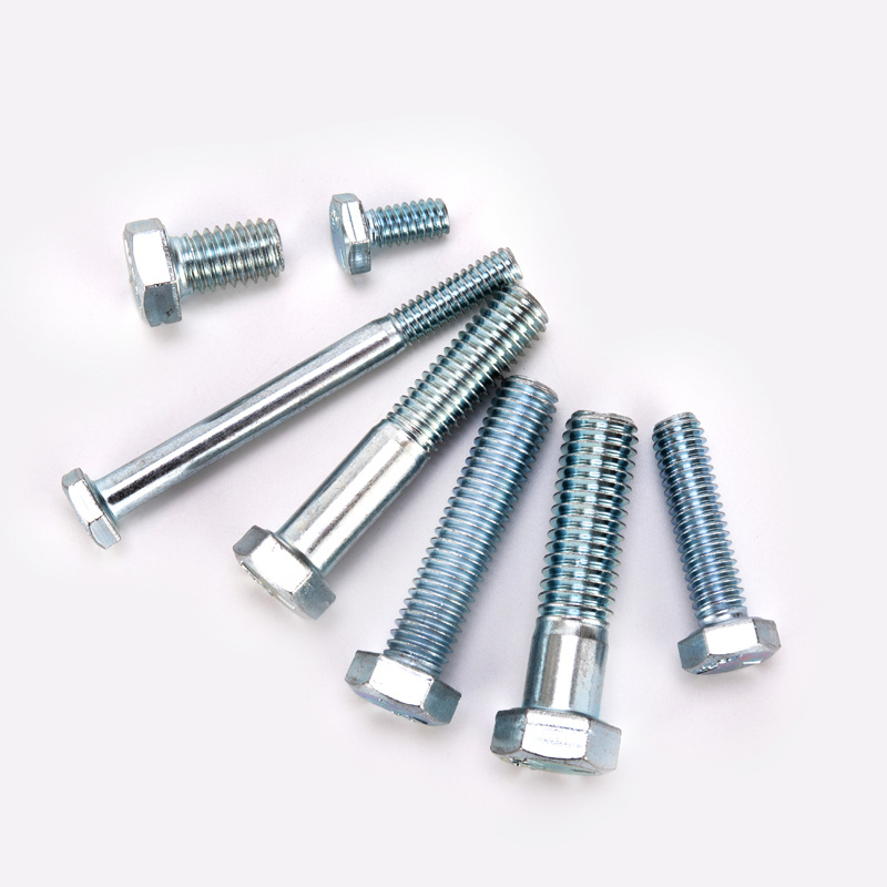 UNC BSW High Strength White Zinc Plated Hex Bolts-Hebei Chengyi
