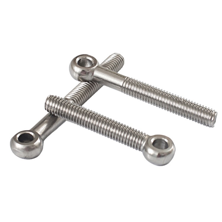 Stainless Steel A2-70 A4-80 SS201 SS304 SS316 DIN444 Eye Bolts