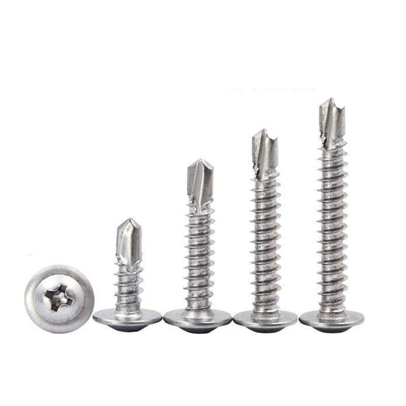 Stainless Steel Large Flat Head Drill Screw | Hebei Chengyi