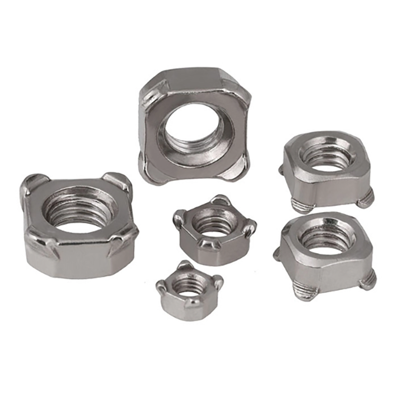 Stainless Steel A2-70 A4-80 SS201 SS304 SS316 DIN928 Square Weld Nuts