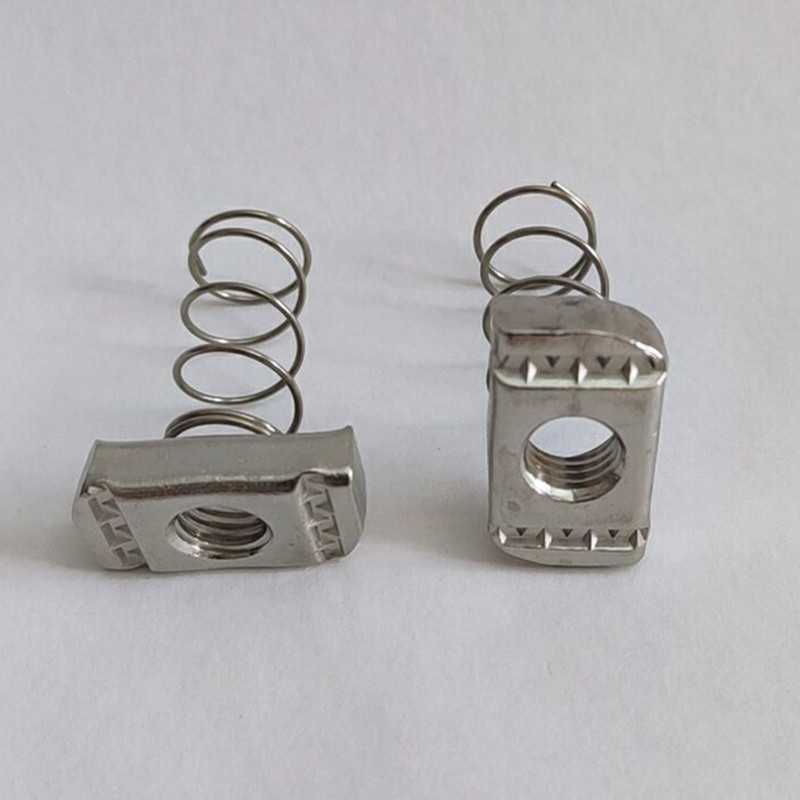 Stainless Steel A2-70 A4-80 SS201 SS304 SS316 Spring Channel Nuts