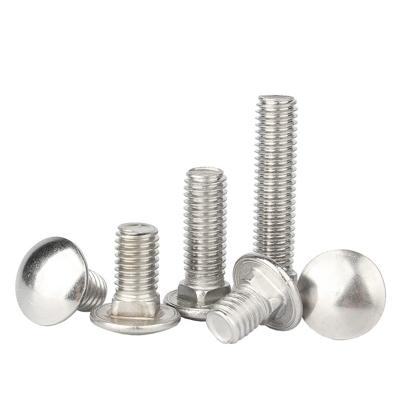 Stainless Steel SS201 SS304 SS316 A2-70 A4-80 DIN603 Carriage Bolts