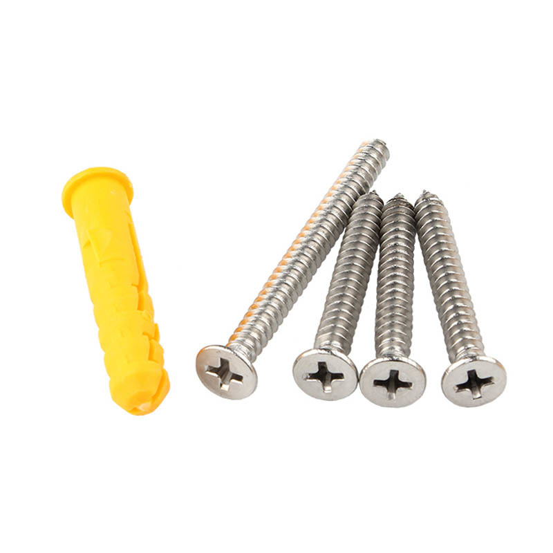 Nylon Plastic Wall Plug Anchor With Screws Plastic Expansion Anchor