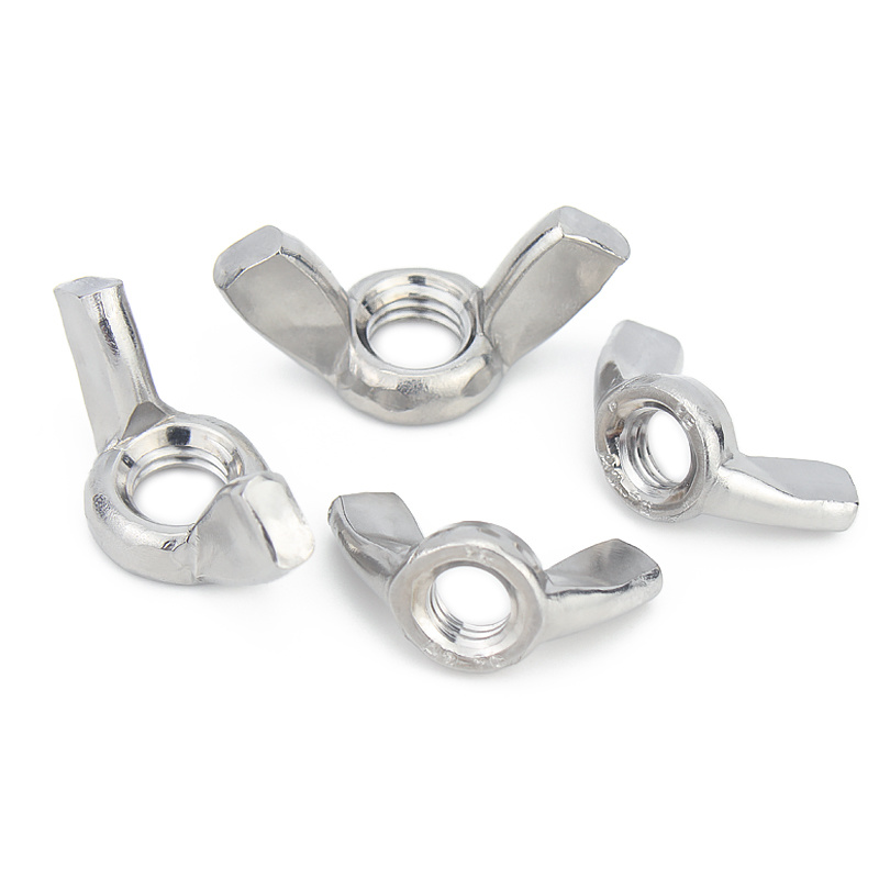 Stainless Steel A2-70 A4-80 SS201 SS304 SS316 DIN315 Butterfly Wing Nuts