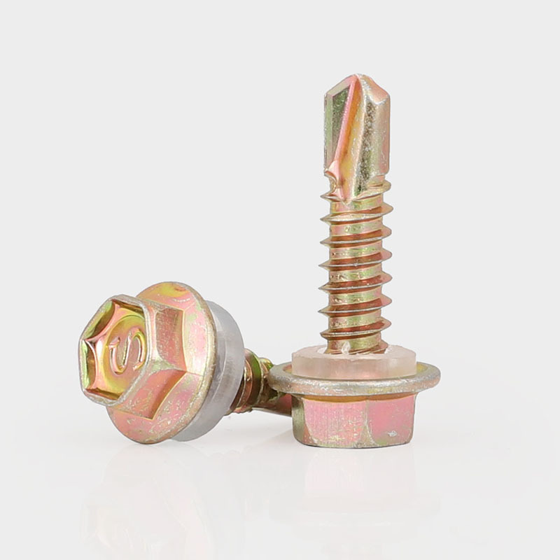 Color Yellow Zinc Plated Steel Hexagon Head Drill | Hebei Chengyi