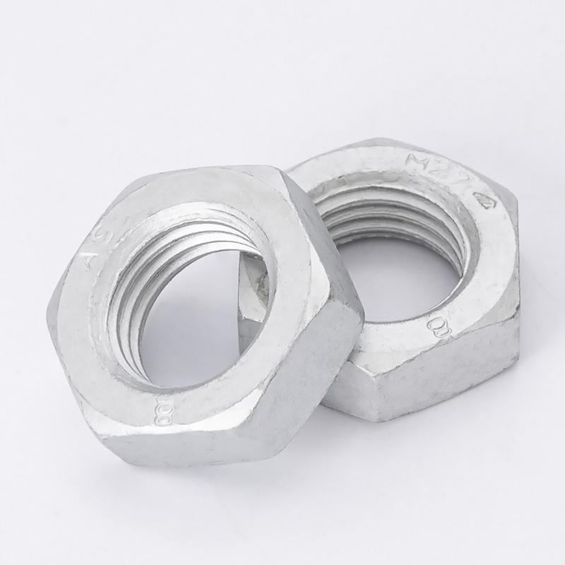 High Strength Grade 4 8 10 12 Steel Dacromet DIN934 Hex Nuts