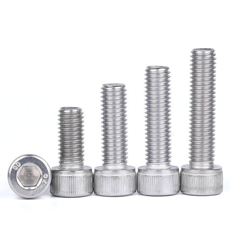 Stainless Steel SS201 SS304 SS316 A2-70 A4-80 DIN912 Allen Bolts