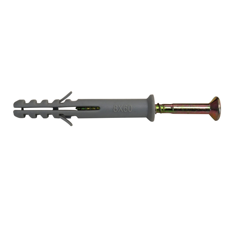 Nylon Plastic Wall Plug Anchor With Screws Plastic Expansion Anchor