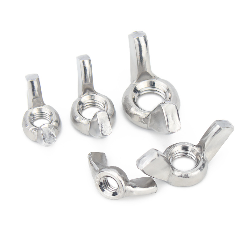 Stainless Steel A2-70 A4-80 SS201 SS304 SS316 DIN315 Butterfly Wing Nuts