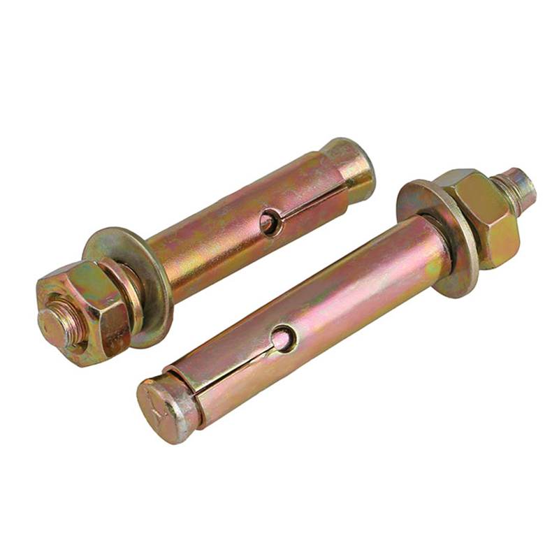 Color Yellow Zinc Plated Steel Elevator Expansion Bolts