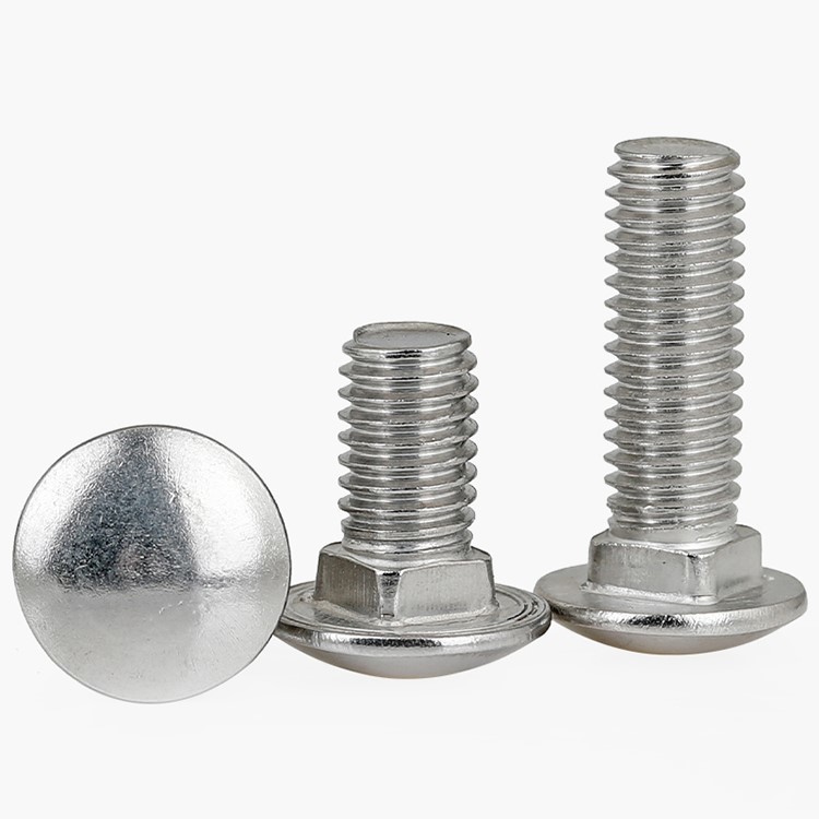 High Strength Grade 4.8 8.8 10.9 12.9 Zinc Plated DIN603 Carriage Bolts