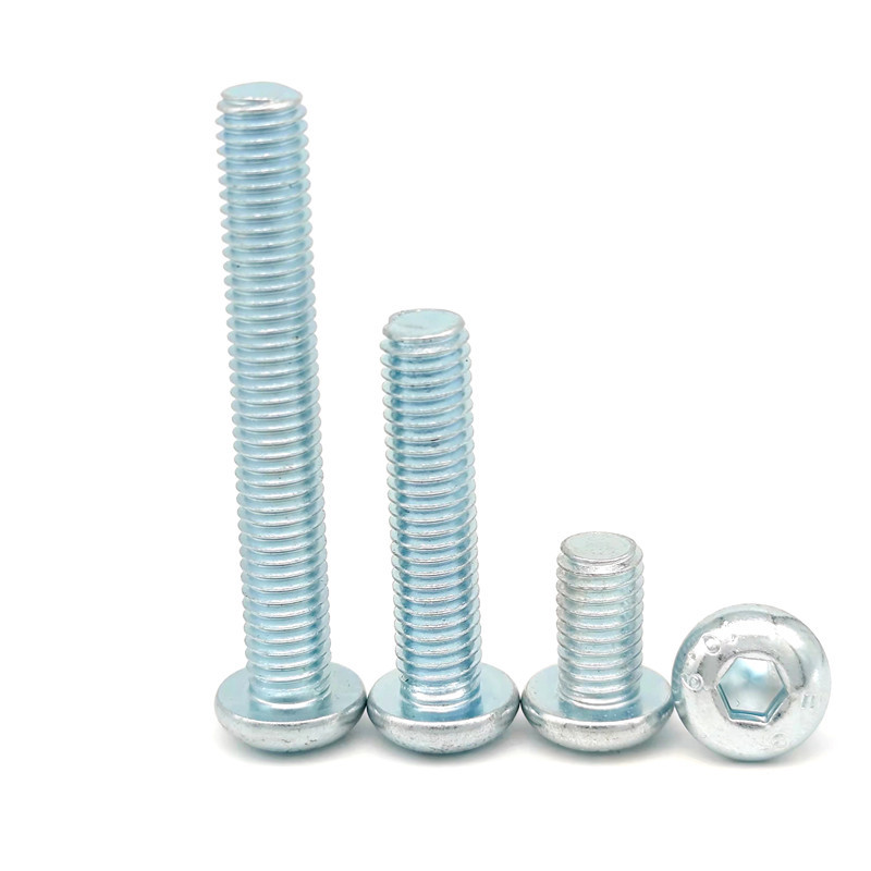 High Strengh Grade 4.8 8.8 10.9 12.9 Black Oxide ISO7380 Button Head Hex Socket Bolts