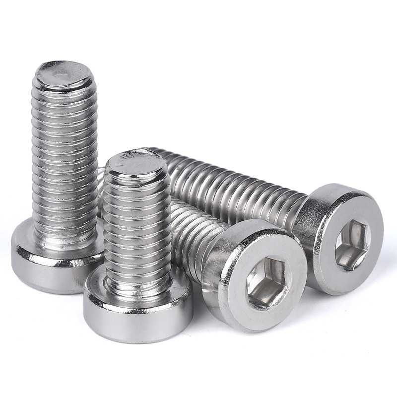 Stainless Steel A2-70 A4-80 SS201 SS304 SS316 DIN7984 Low Head Hex Socket Bolts