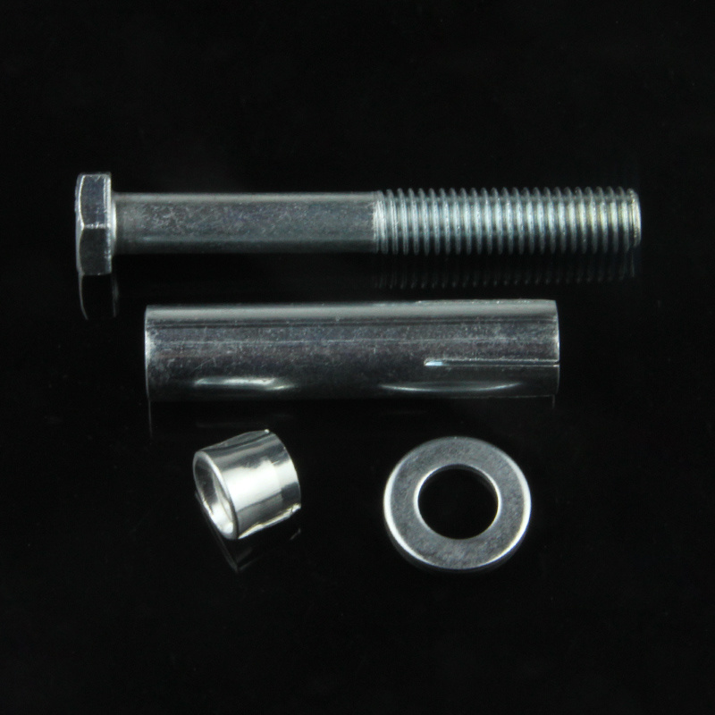 White Blue Zinc Plated Steel Hex Nut Sleeve Anchor Expansion Bolt