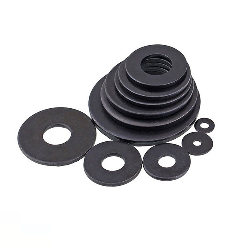 Black Oxide Steel DIN125 Flat Washers