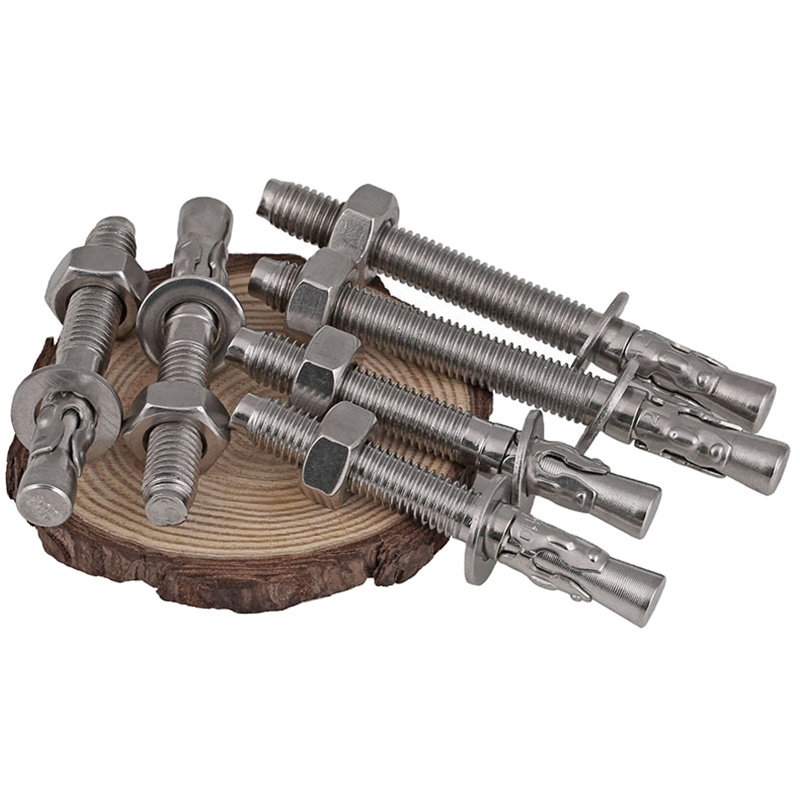 Stainless Steel A2 A4 SS201 SS304 SS316 Wedge Anchor Bolts