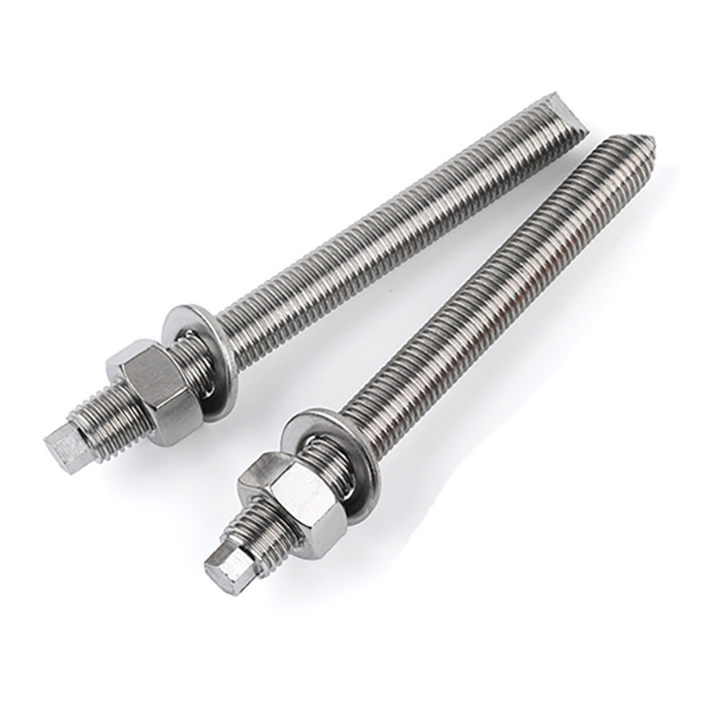Stainless Steel A2 A4 SS201 SS304 SS316 Chemical Anchor Bolts