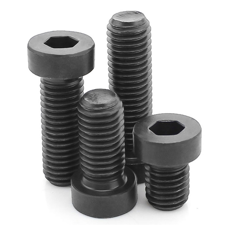 High Strength Grade 4.8 8.8 10.9 12.9 Steel Black Oxide DIN7984 Low Head Hex Socket Bolts