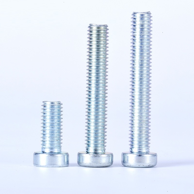 High Strength Grade 4.8 8.8 10.9 12.9 Steel Galvanized White Blue Zinc Plated DIN7984 Low Head Hex Socket Bolts