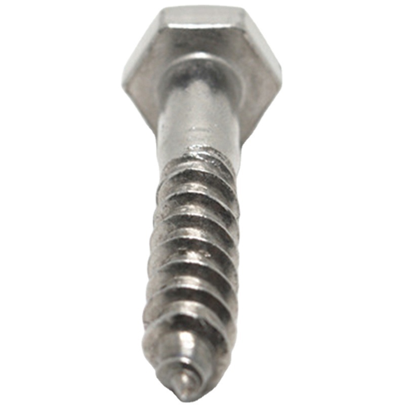 Stainless Steel SS304 SS316 SS201 Hexagon Head Hex Wood Screws