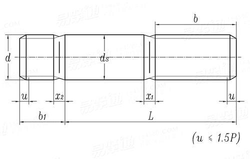 Hot Dip Galvanized HDG DIN938 Double Ending Stud | Hebei Chengyi