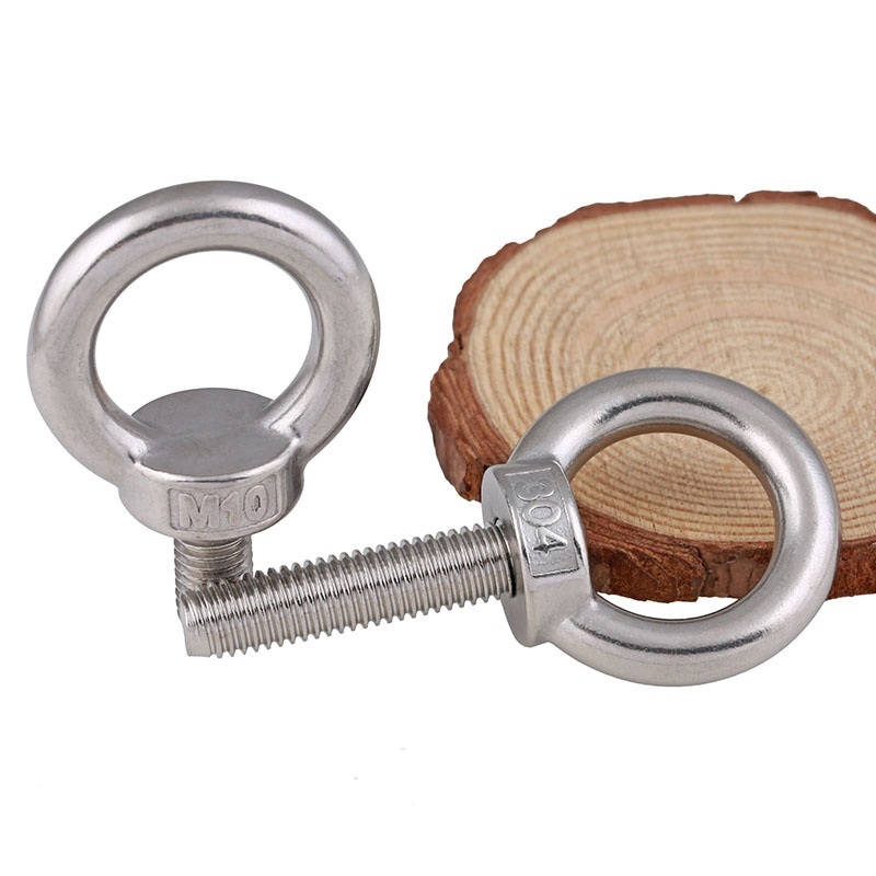Stainless Steel A2-70 A4-80 SS201 SS304 SS316 DIN580 Eye Bols