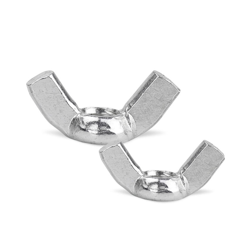 High Strength Grade 4 8 10 12 Steel Galvanized Blue White Zinc Plated DIN315 Butterfly Wing Nuts
