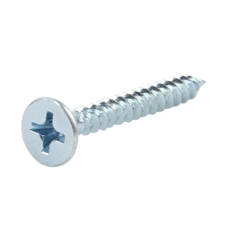 Blue White Zinc Plated Drywall Screws